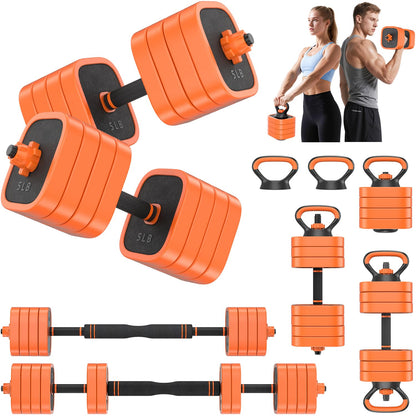 Adjustable Dumbbell Set for Home Gym Workouts