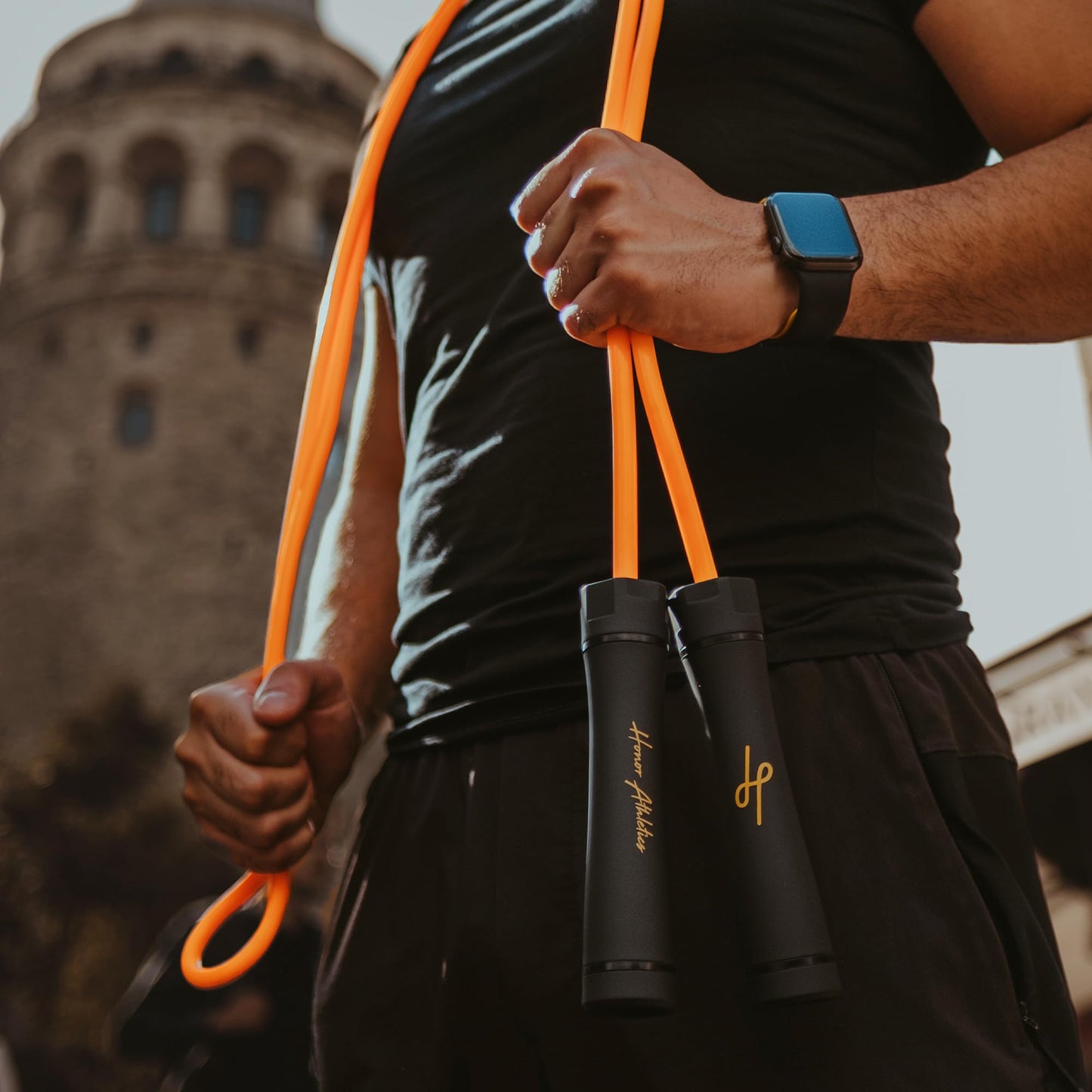 Weighted PVC Jump Rope for High Intensity Training