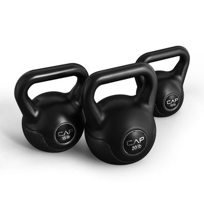 Vinyl Coated Kettlebell Set for Training