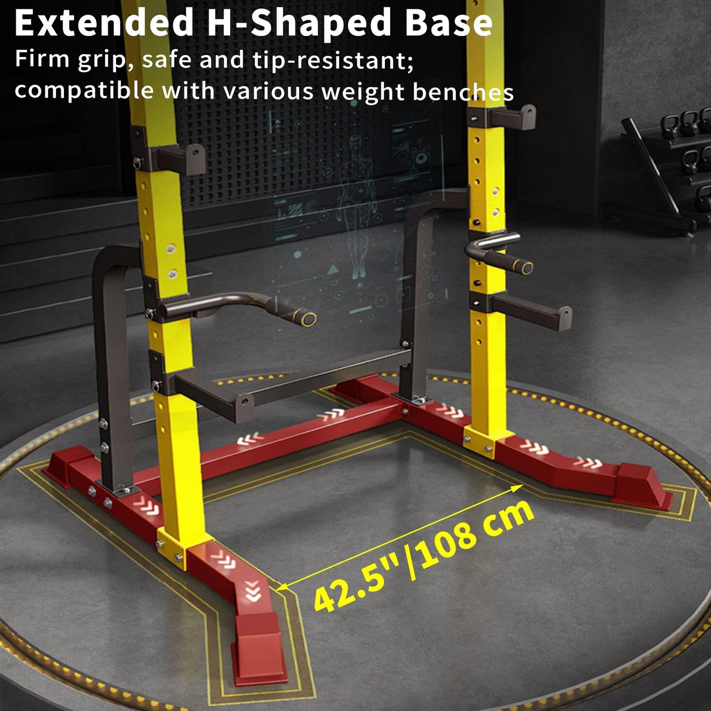 Adjustable Power Tower for Home Gym