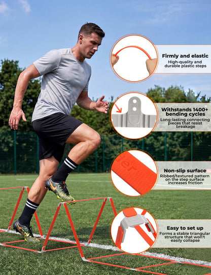 Agility Ladder Hurdles for Speed Training