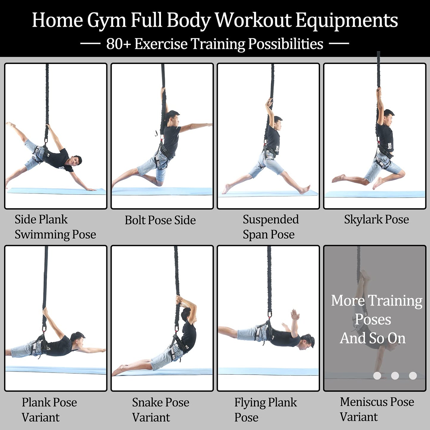Latex Resistance Bands Set for Home Training