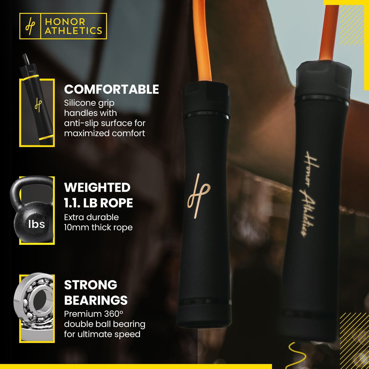 Weighted PVC Jump Rope for High Intensity Training