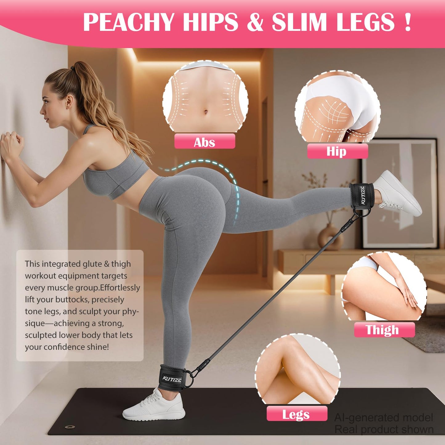 Ankle Resistance Bands for Leg Training