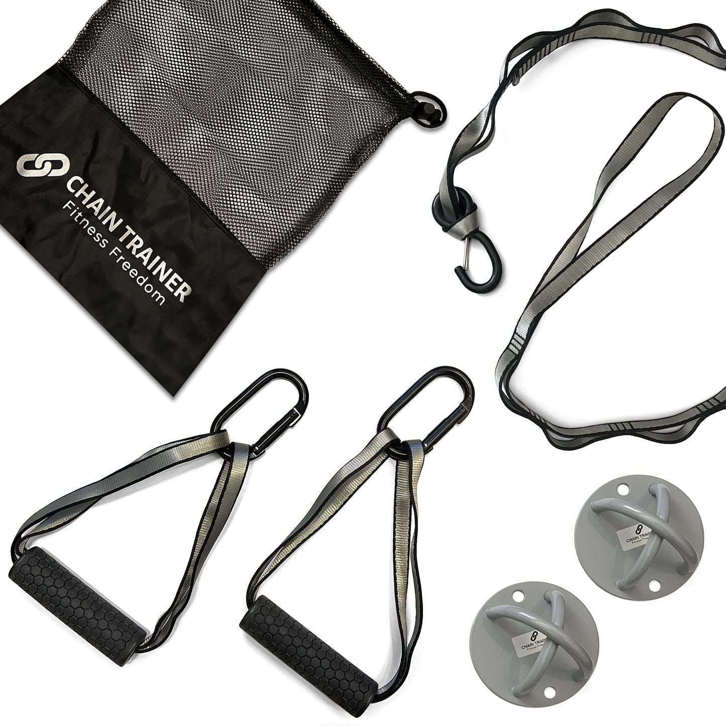 Portable Suspension Trainer for Full Body Workouts