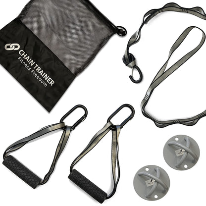 Portable Suspension Trainer for Full Body Workouts
