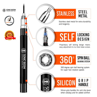High Speed Weighted Jump Rope for Training