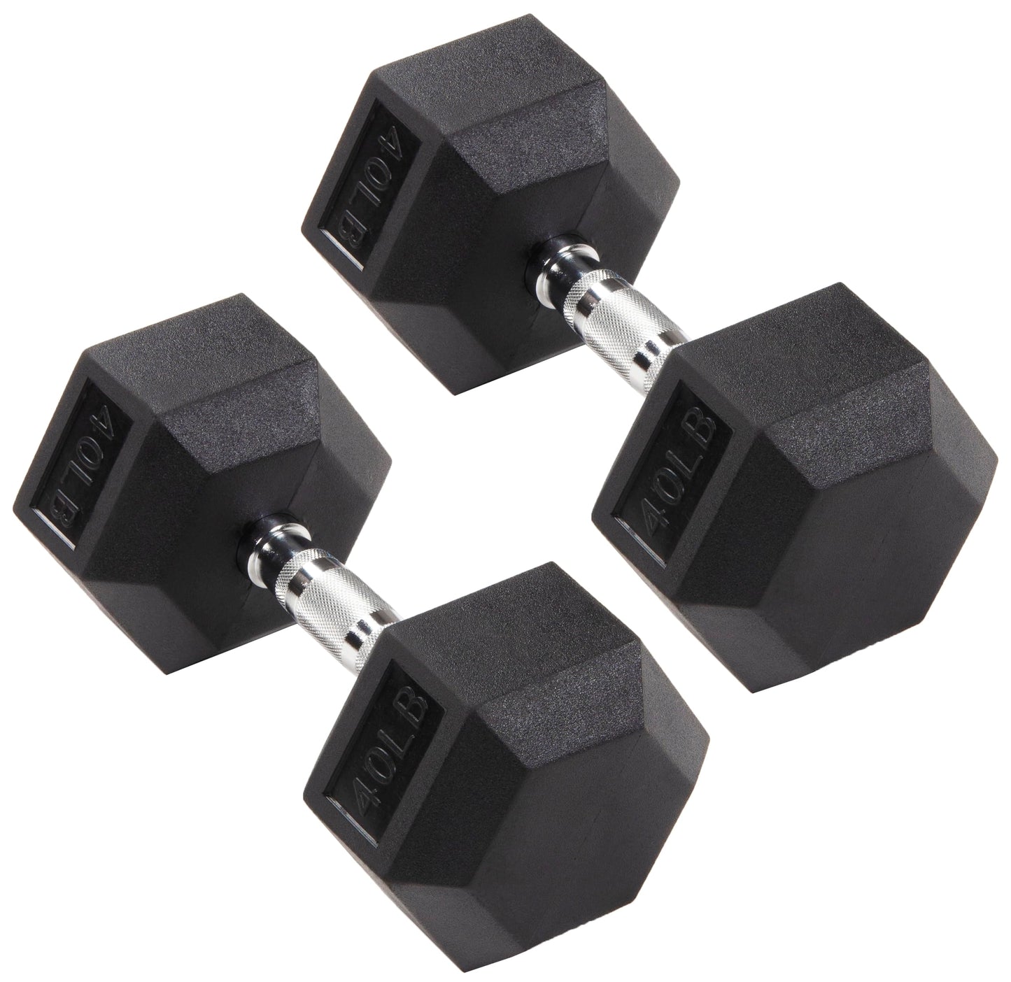 Rubber Coated Hex Dumbbells for Home Training