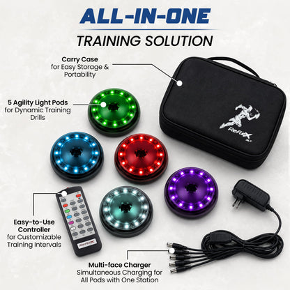 Reaction Training Lights for Speed & Coordination