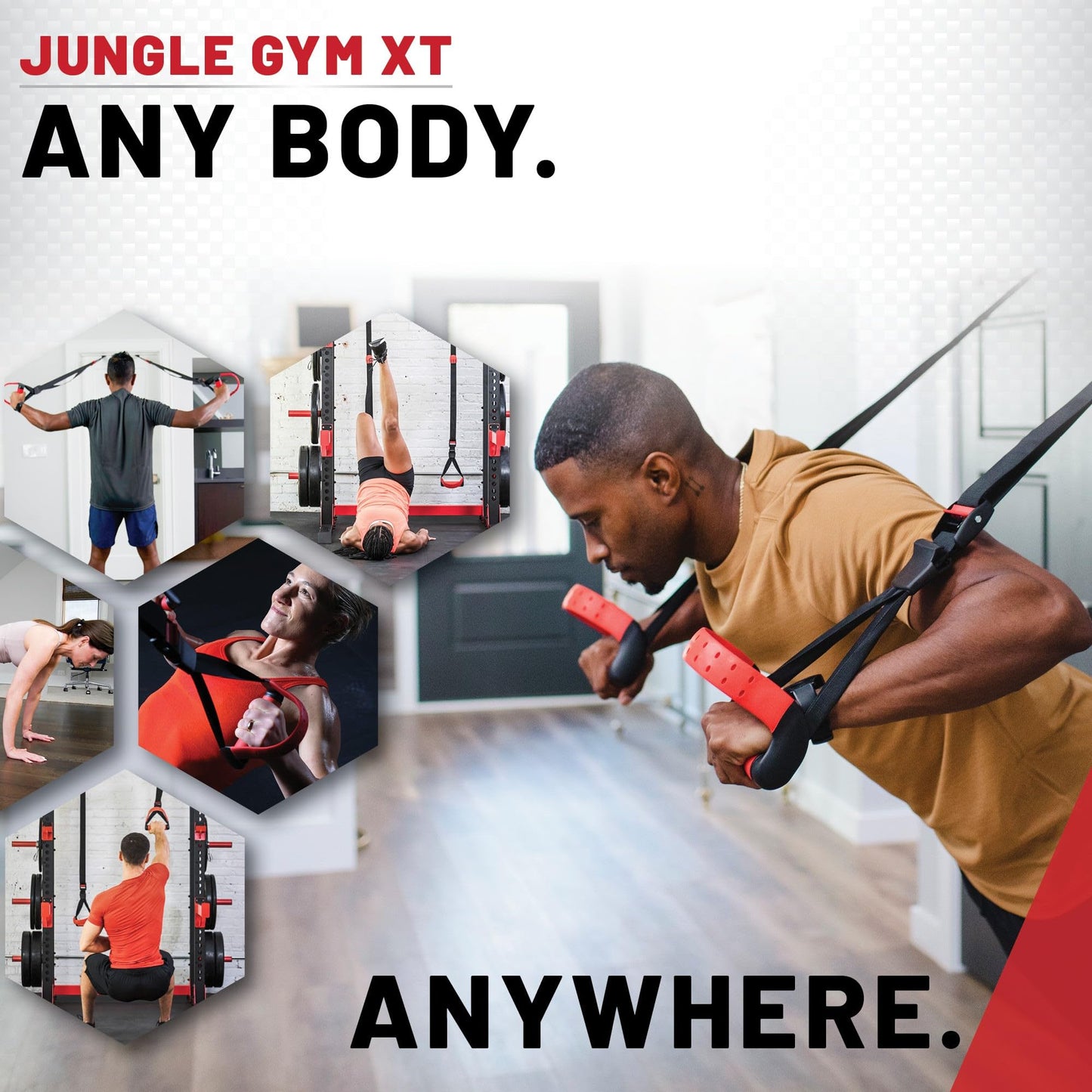 Bodyweight Suspension Trainer for Full Body Workouts