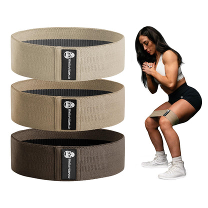 Fabric Hip Bands Set for Leg Training