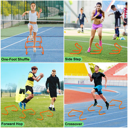 Speed Hurdles and Cones Training Set