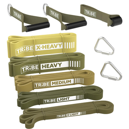 Long Resistance Bands Set for Strength Training