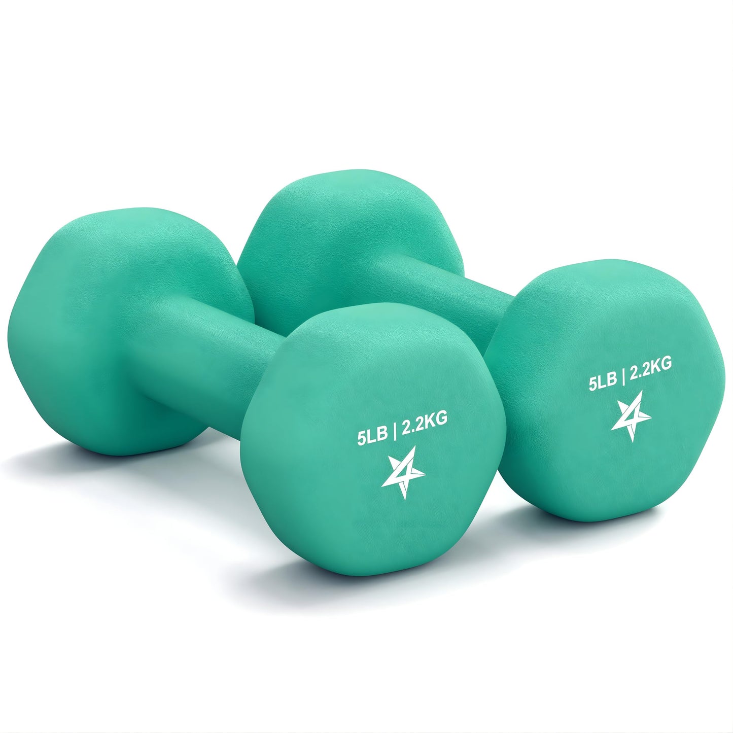 Neoprene Coated Dumbbell Weights for Training