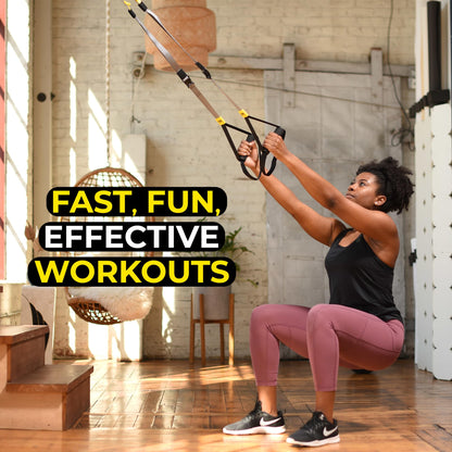Portable Suspension Trainer for Full Body Workouts