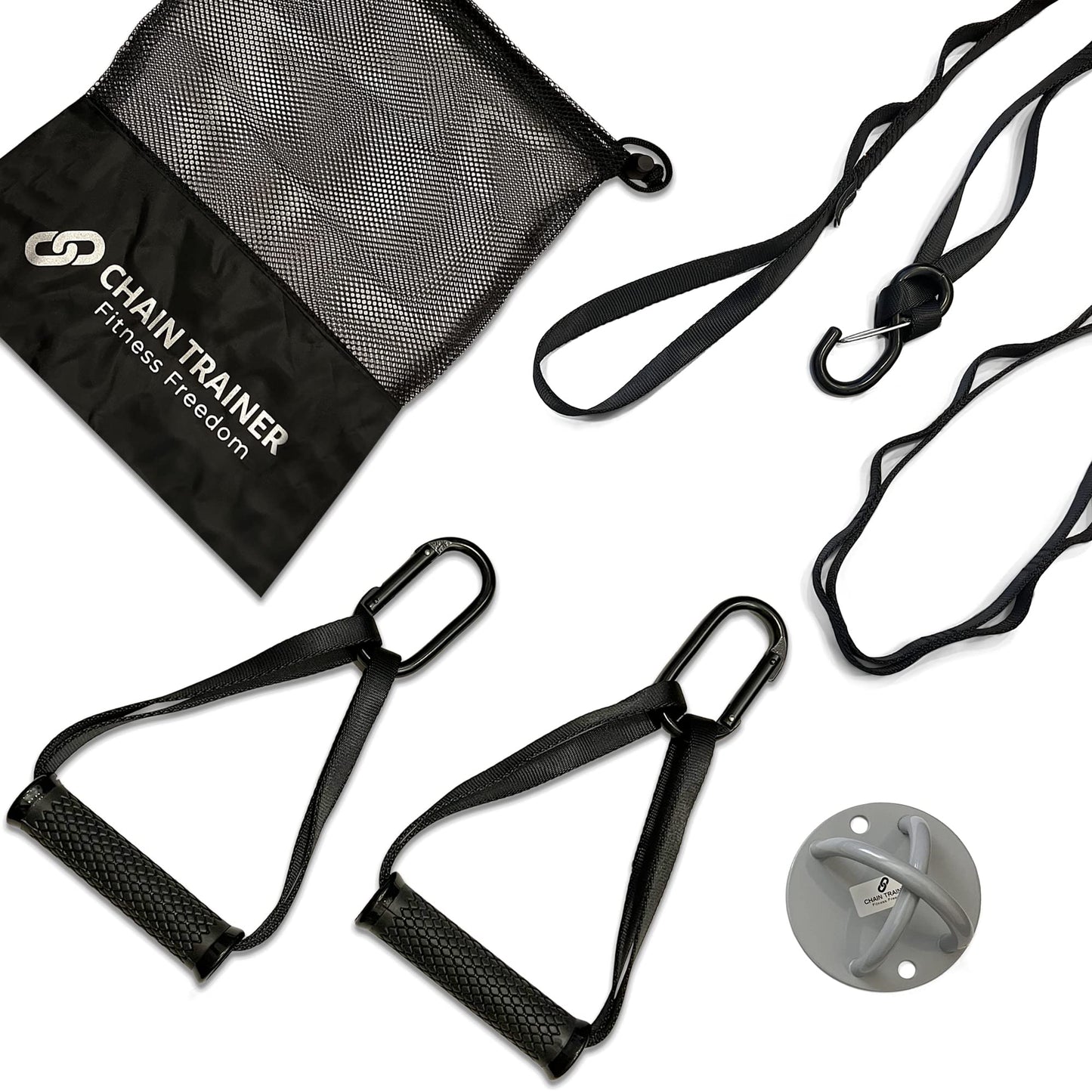Portable Suspension Trainer for Full Body Workouts