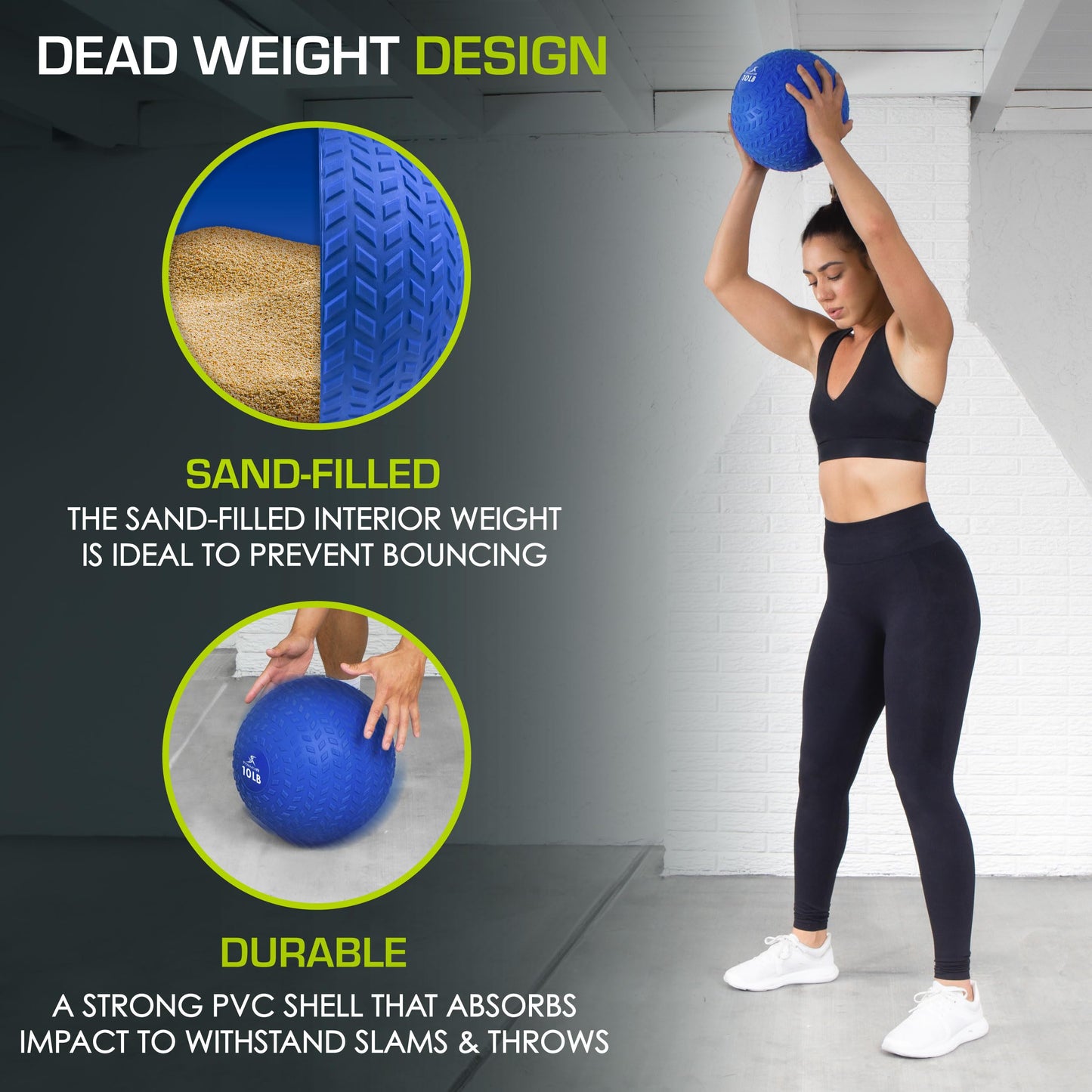Slam Medicine Ball for Strength Training