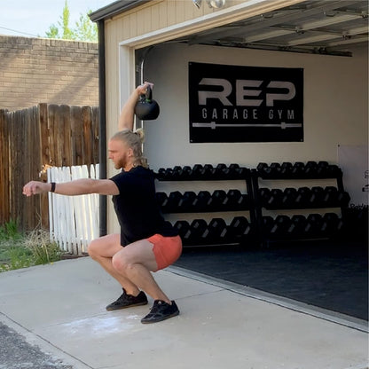 Cast Iron Kettlebell Set for Strength Training