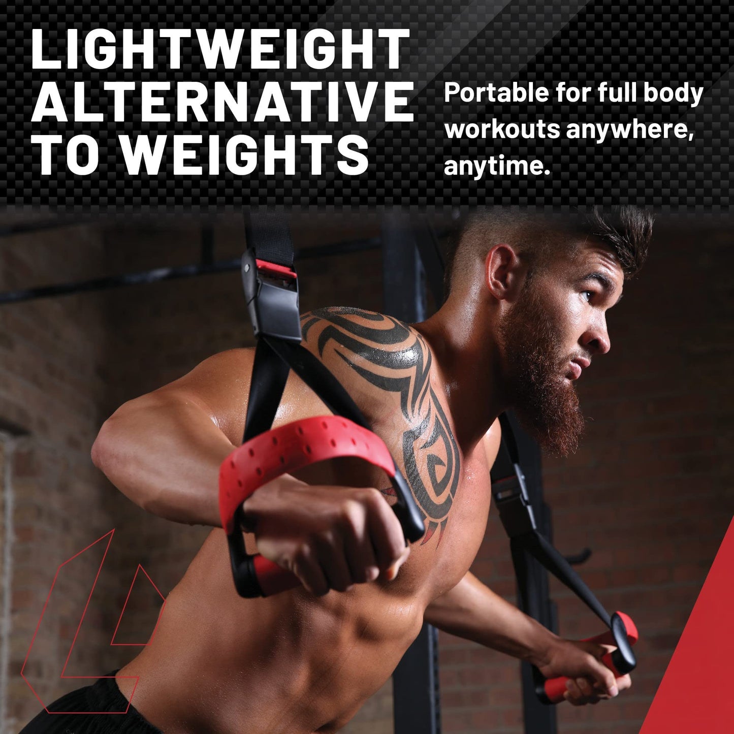 Bodyweight Suspension Trainer for Full Body Workouts
