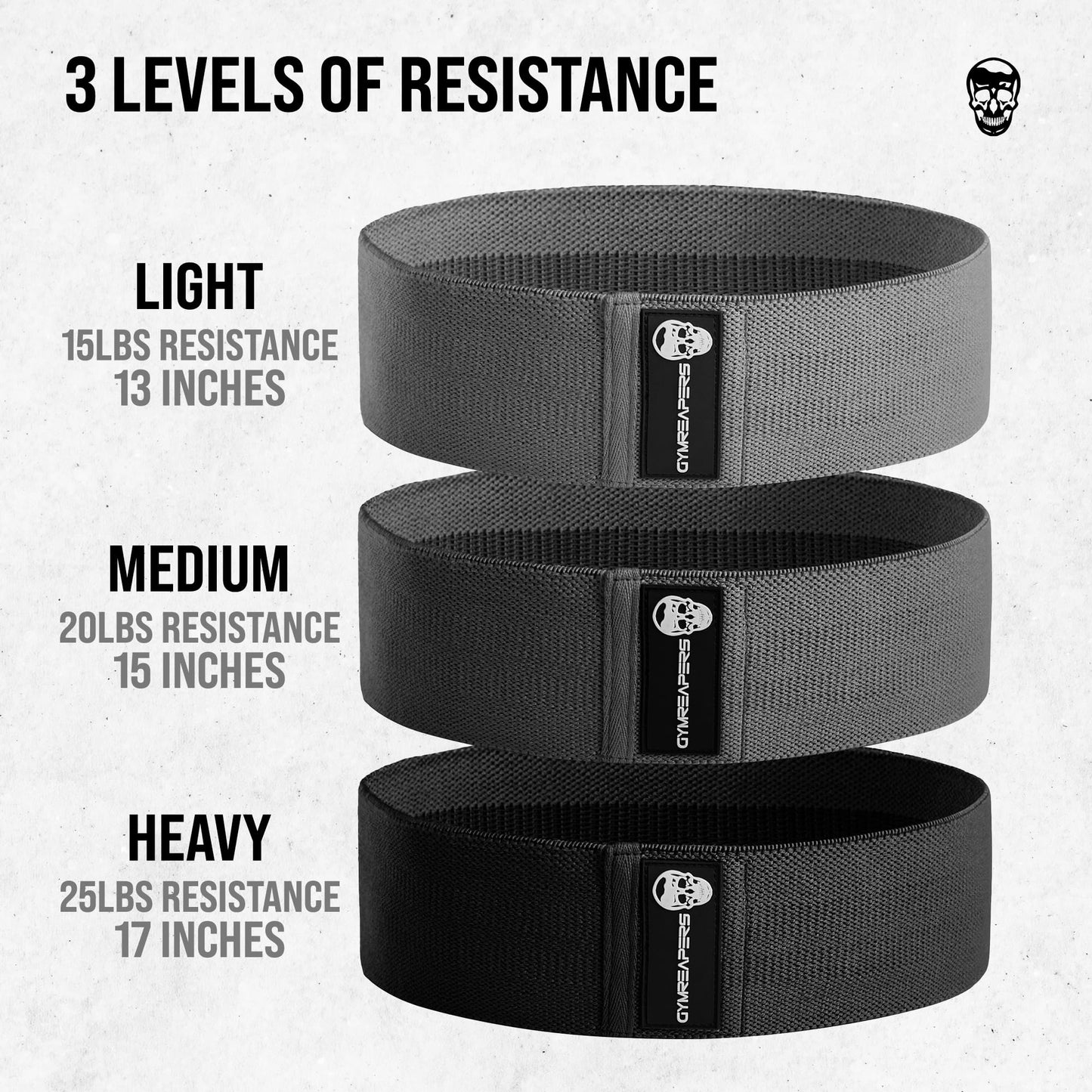 Fabric Hip Bands Set for Leg Training