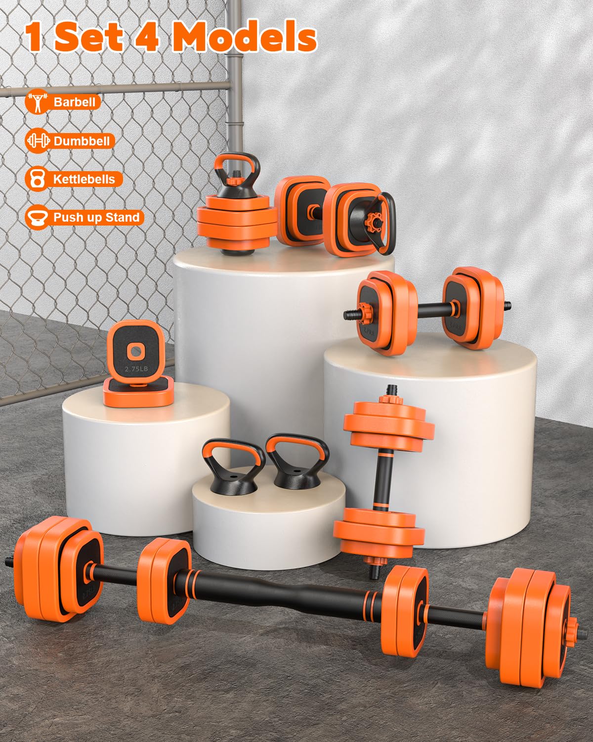 Adjustable Dumbbell Set for Home Gym Workouts