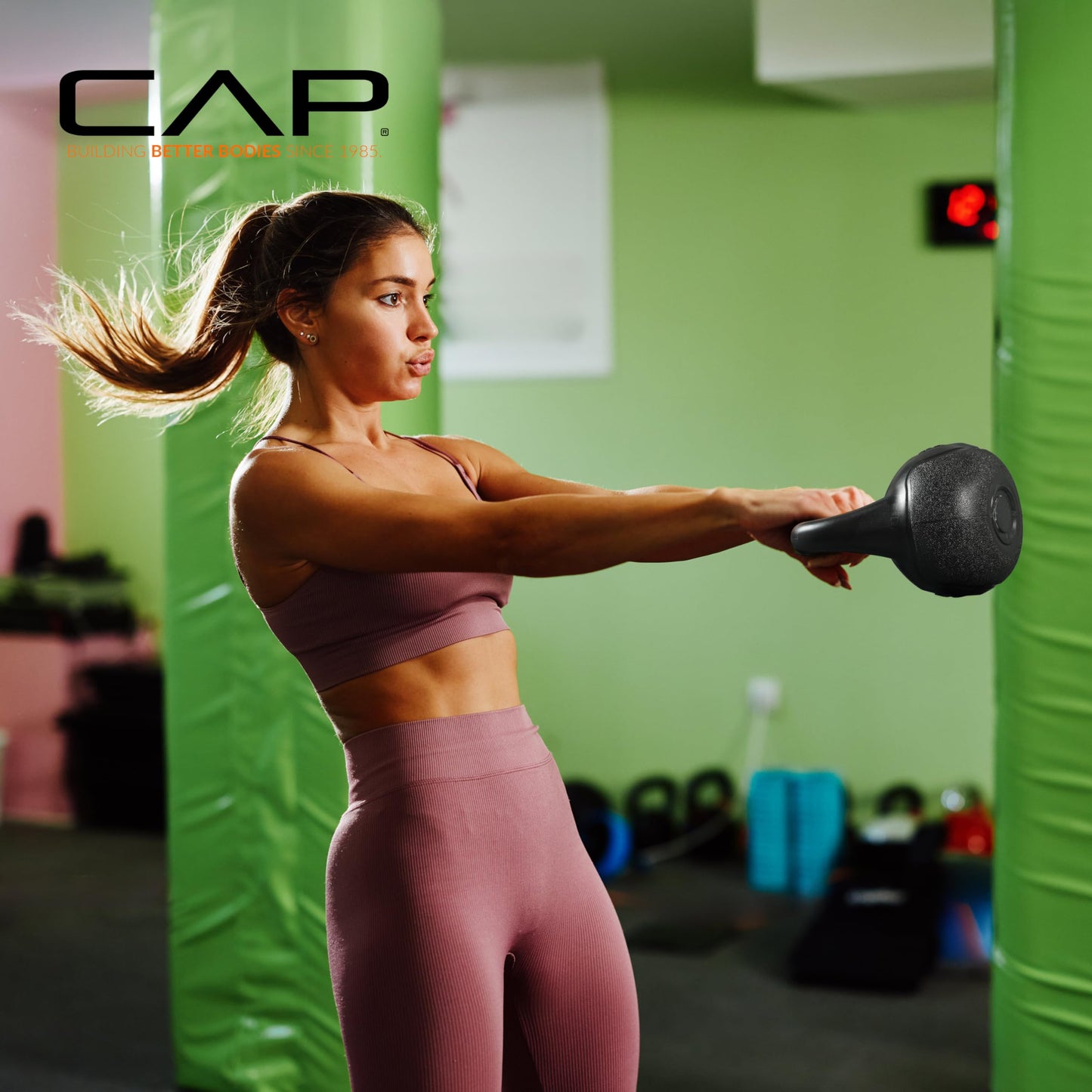 Vinyl Coated Kettlebell Set for Training
