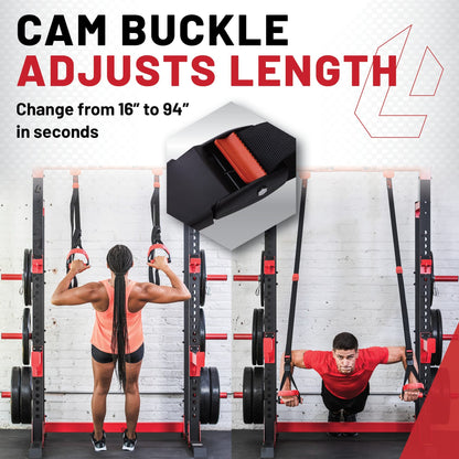 Bodyweight Suspension Trainer for Full Body Workouts