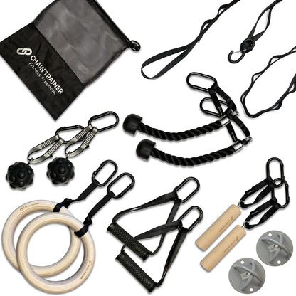 Portable Suspension Trainer for Full Body Workouts
