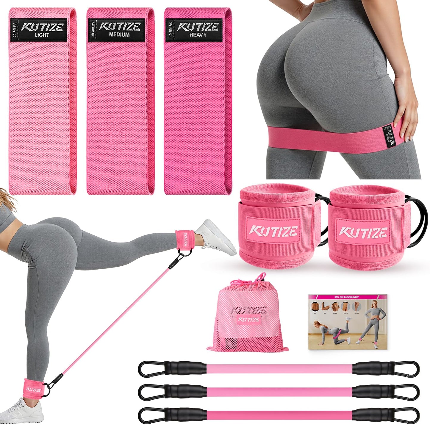 Ankle Resistance Bands for Leg Training