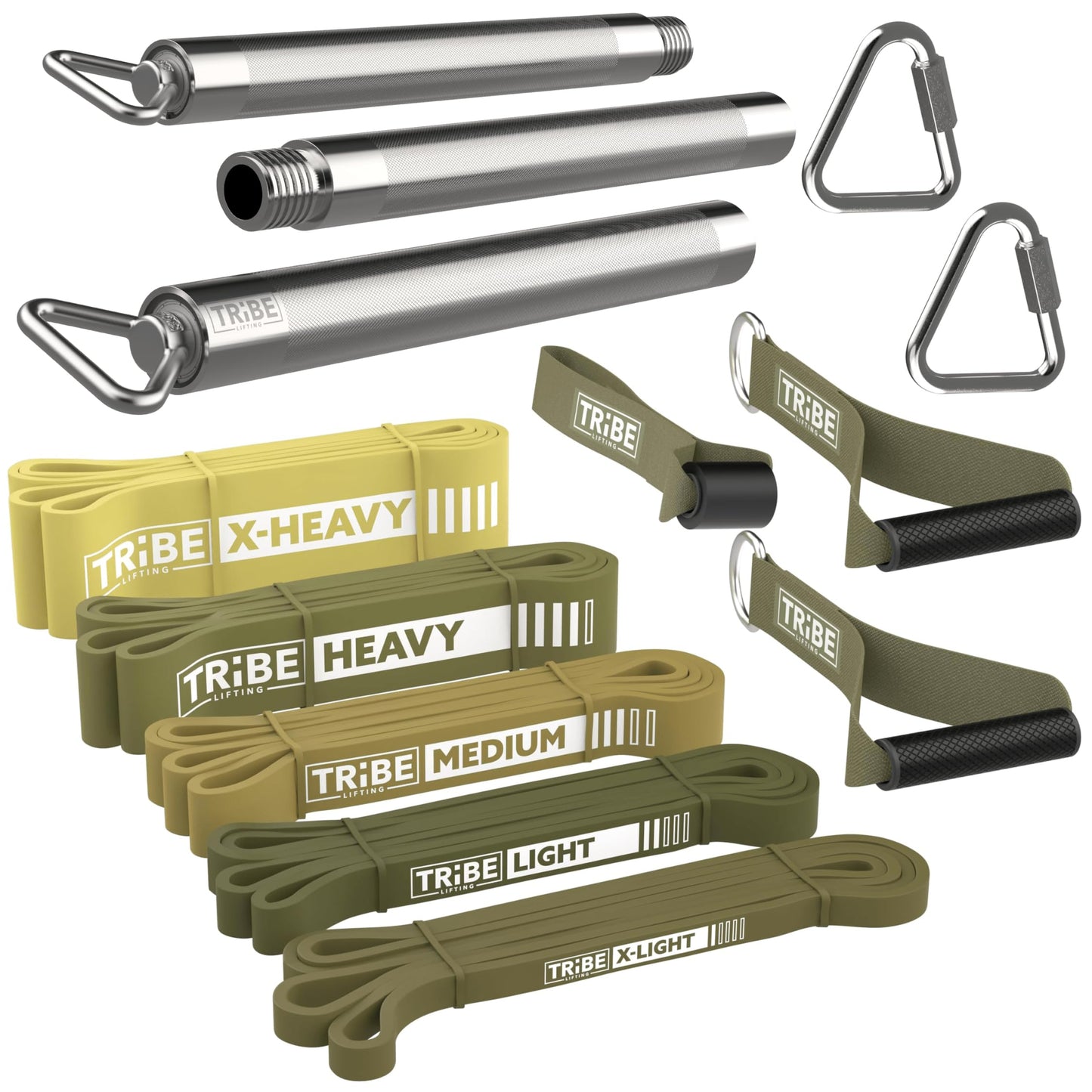 Long Resistance Bands Set for Strength Training