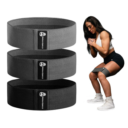 Fabric Hip Bands Set for Leg Training
