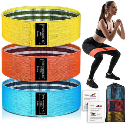 Fabric Resistance Bands Set for Training