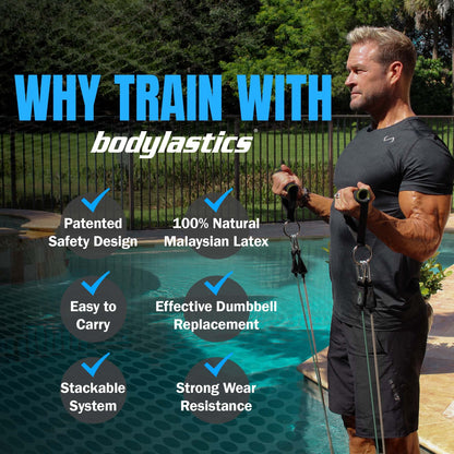Resistance Band Set with Handles for Training