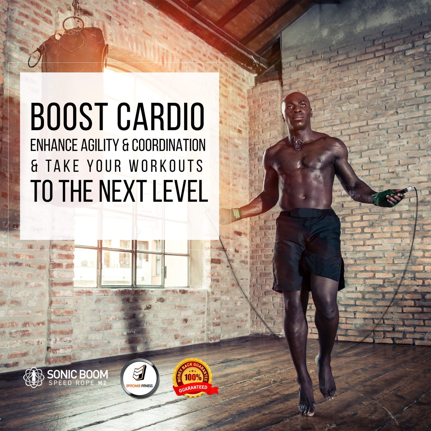 High Speed Weighted Jump Rope for Training