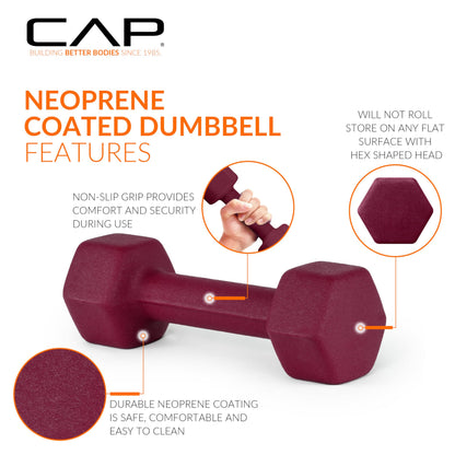 Neoprene Dumbbell Weights Sets for Training