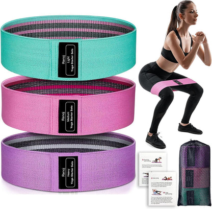 Fabric Resistance Bands Set for Training