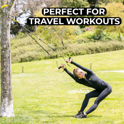 Portable Suspension Trainer for Full Body Workouts