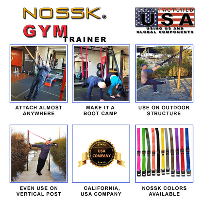 Suspension Trainer Set for Full Body Workouts