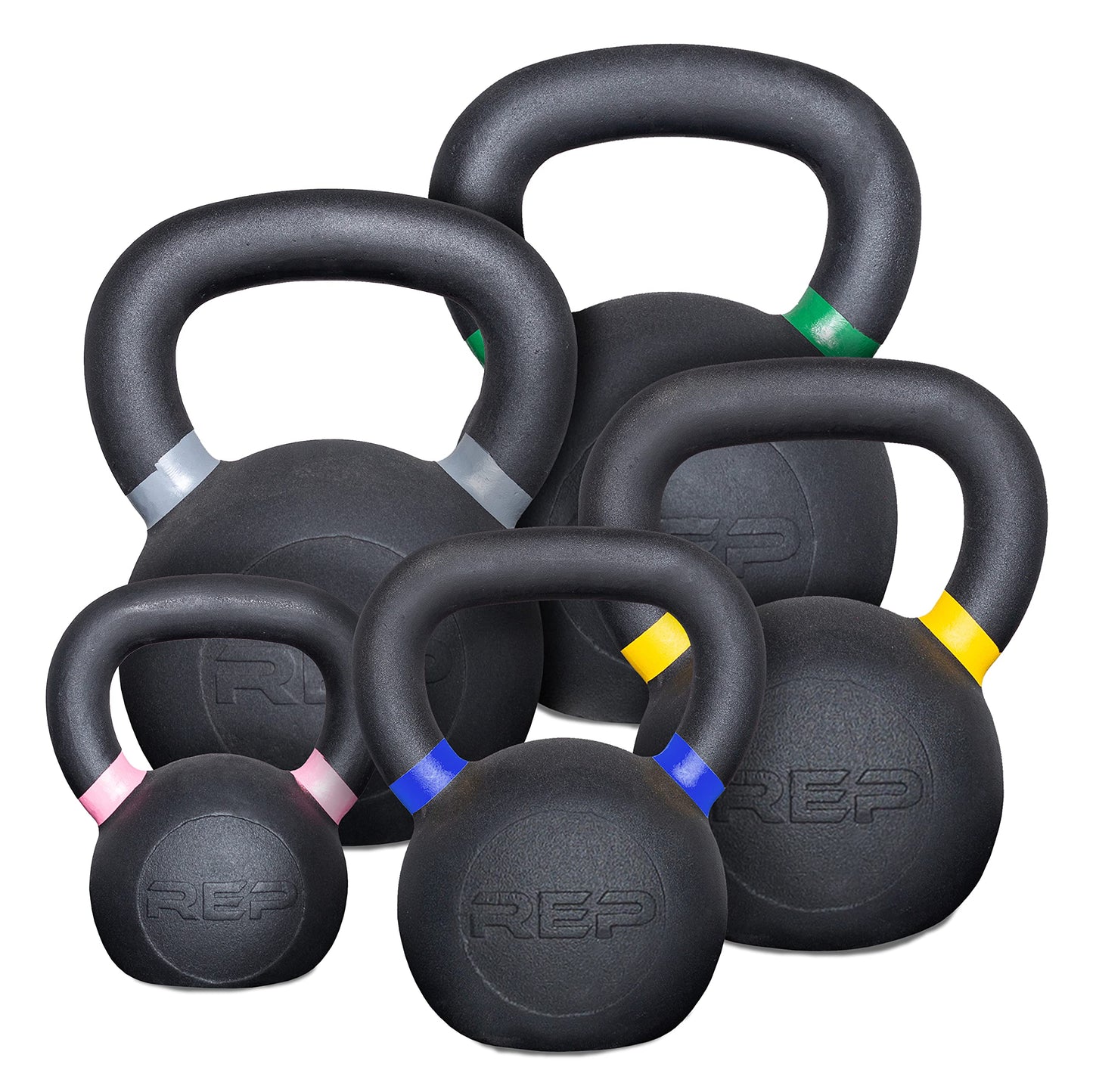 Cast Iron Kettlebell Set for Strength Training