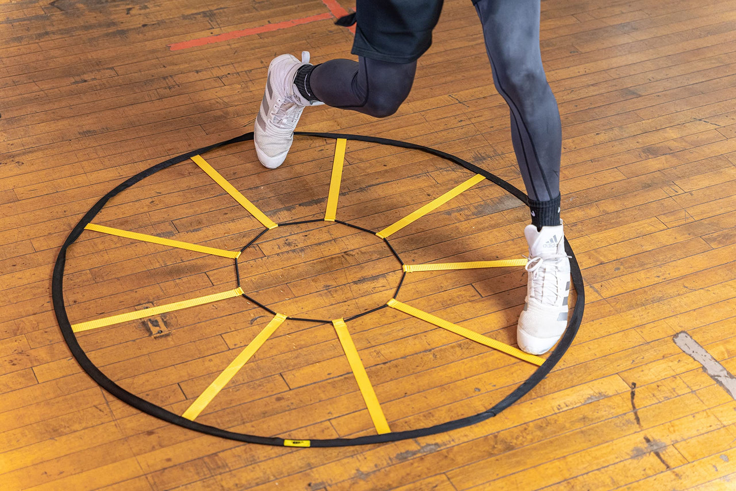 Circular Agility Trainer for Reactive Footwork Drills