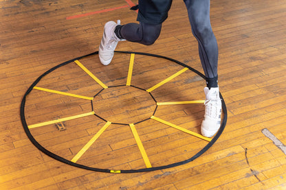 Circular Agility Trainer for Reactive Footwork Drills