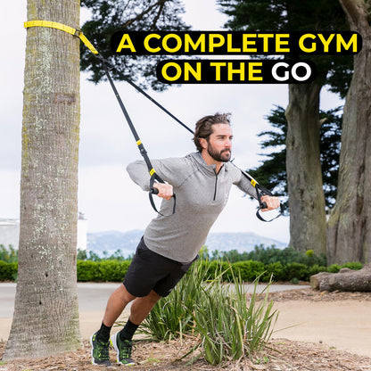 Portable Suspension Trainer for Full Body Workouts